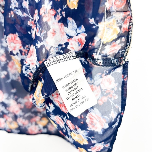 Annianna Short Sleeve Sheer Blue Summer Kimono Cardigan - Picture 3 of 7